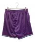 MITCHELL & NESS (ミッチェルアンドネス) ショートパンツ パープル サイズ:L 未使用品：4000円