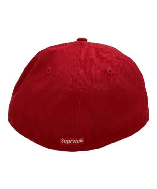 SUPREME（シュプリーム）Supreme (シュプリーム) New Era (ニューエラ) Handstyle レッド サイズ:7 1/4の古着・服飾アイテム