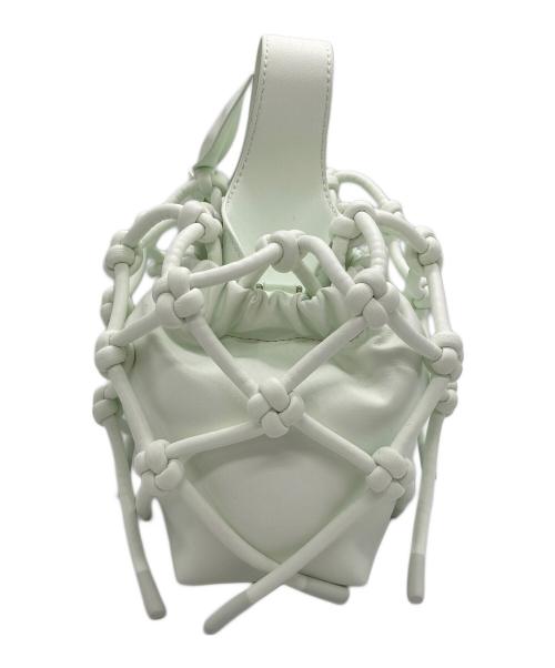 CHARLES & KEITH（チャールズアンドキース）CHARLES & KEITH (チャールズ＆キース) YVMIN アリー ルーシュドスラウチーノットバッグ&フルーツチャームセット グリーンの古着・服飾アイテム