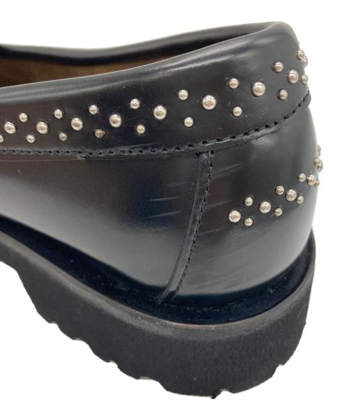 castellano（カステラーノ）CASTELLANO (カステラーノ) カウレザー メダリオン タッセル ローファー ブラック サイズ:SIZE 36の古着・服飾アイテム