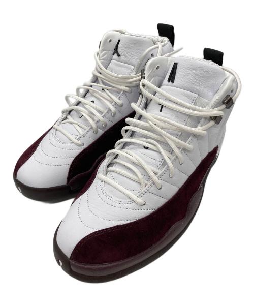 NIKE（ナイキ）NIKE (ナイキ) A MA MANIER WMNS AIR JORDAN 12 RETRO SP ホワイト×バーガンディー サイズ:27.5cmの古着・服飾アイテム