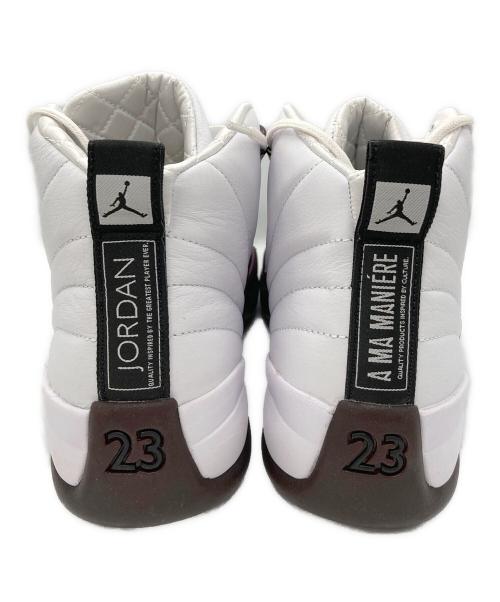 NIKE（ナイキ）NIKE (ナイキ) A MA MANIER WMNS AIR JORDAN 12 RETRO SP ホワイト×バーガンディー サイズ:27.5cmの古着・服飾アイテム