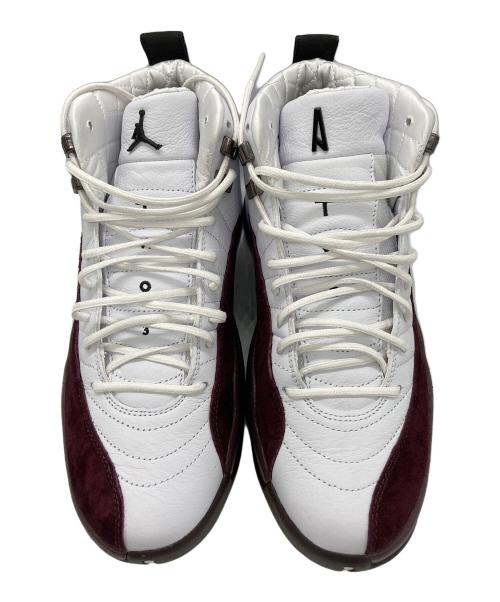 NIKE（ナイキ）NIKE (ナイキ) A MA MANIER WMNS AIR JORDAN 12 RETRO SP ホワイト×バーガンディー サイズ:27.5cmの古着・服飾アイテム