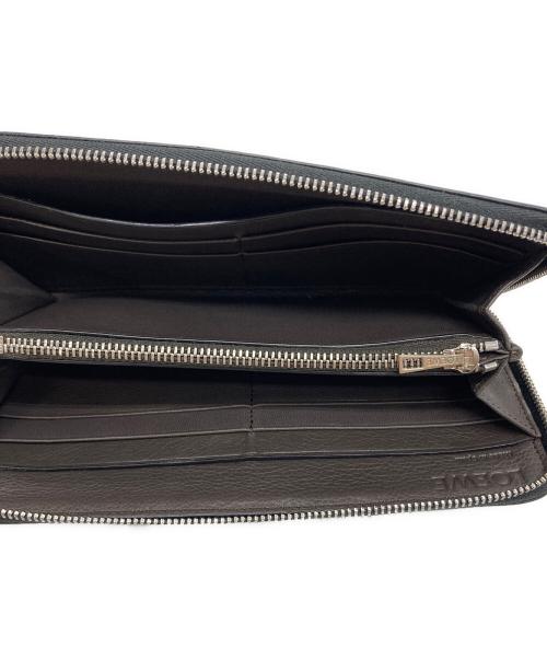 LOEWE（ロエベ）LOEWE (ロエベ) ラウンドファスナー長財布 ネイビーの古着・服飾アイテム