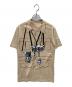 Hanes（ヘインズ）の古着「［古着］騙し絵tシャツ」｜ベージュ