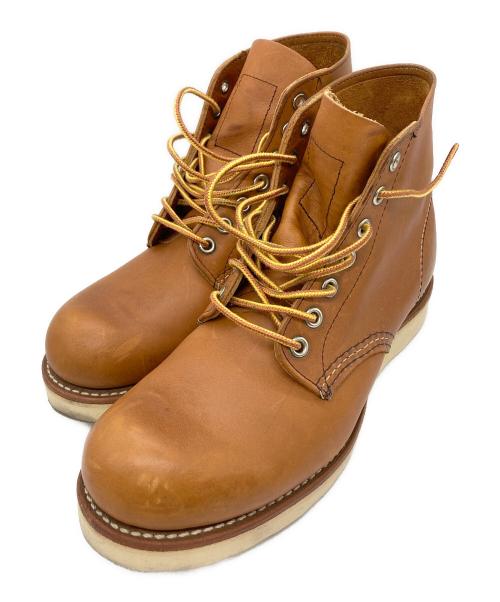 RED WING（レッドウィング）RED WING (レッドウィング) Heritage Work 6 Round Toe Boot ブラウン サイズ:25の古着・服飾アイテム