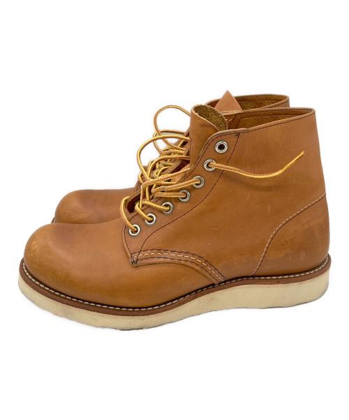 RED WING（レッドウィング）RED WING (レッドウィング) Heritage Work 6 Round Toe Boot ブラウン サイズ:25の古着・服飾アイテム