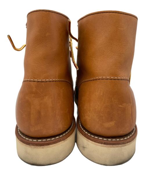 RED WING（レッドウィング）RED WING (レッドウィング) Heritage Work 6 Round Toe Boot ブラウン サイズ:25の古着・服飾アイテム