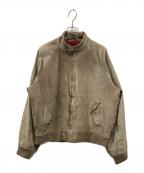 Eddie Bauerエディーバウアー）の古着「G9型レザーブルゾン」｜ベージュ