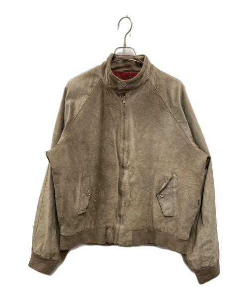 Eddie Bauer（エディーバウアー）Eddie Bauer (エディーバウアー) G9型レザーブルゾン ベージュ サイズ:46の古着・服飾アイテム