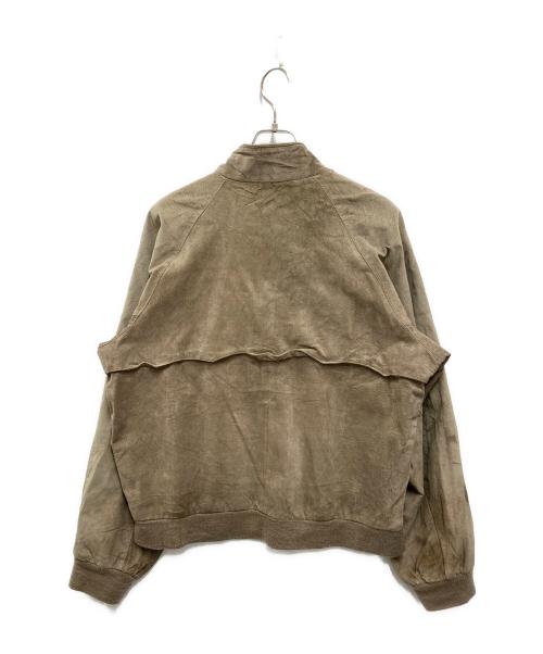 Eddie Bauer（エディーバウアー）Eddie Bauer (エディーバウアー) G9型レザーブルゾン ベージュ サイズ:46の古着・服飾アイテム