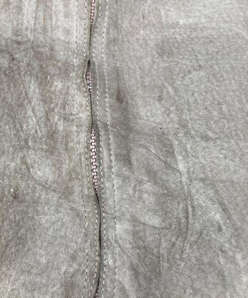 Eddie Bauer（エディーバウアー）Eddie Bauer (エディーバウアー) G9型レザーブルゾン ベージュ サイズ:46の古着・服飾アイテム