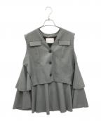 HYEONヘヨン）の古着「blossom gilet」｜グレー