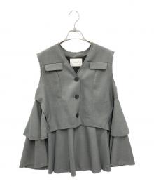 HYEON（ヘヨン）の古着「blossom gilet」｜グレー