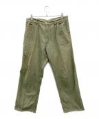Pherrow'sフェローズ）の古着「ペインターパンツ」｜オリーブ