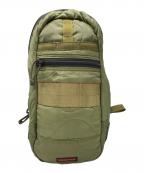 BRIEFINGブリーフィング）の古着「キルティング ショルダーバッグ」｜オリーブ