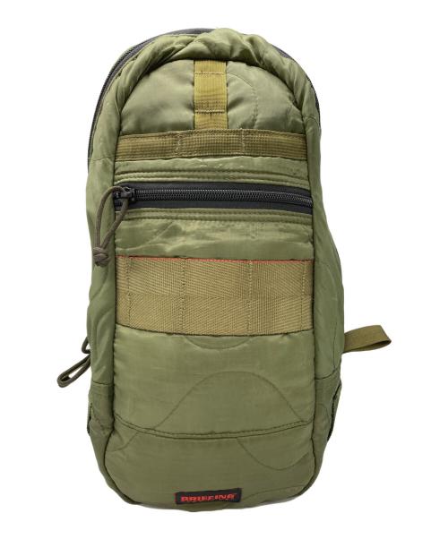 BRIEFING（ブリーフィング）BRIEFING (ブリーフィング) キルティング ショルダーバッグ オリーブの古着・服飾アイテム