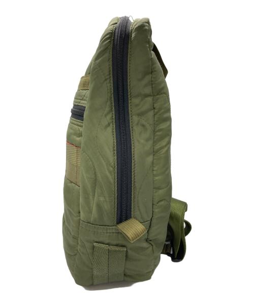 BRIEFING（ブリーフィング）BRIEFING (ブリーフィング) キルティング ショルダーバッグ オリーブの古着・服飾アイテム