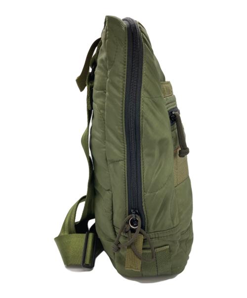 BRIEFING（ブリーフィング）BRIEFING (ブリーフィング) キルティング ショルダーバッグ オリーブの古着・服飾アイテム