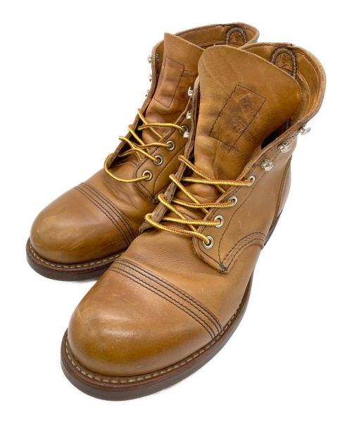 RED WING（レッドウィング）RED WING (レッドウィング) アイアンレンジブーツ ブラウン サイズ:26.5cmの古着・服飾アイテム