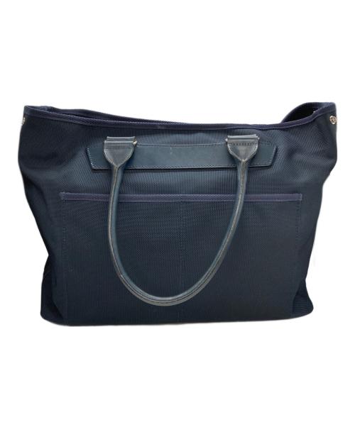 CLEDRAN（クレドラン）CLEDRAN (クレドラン) NOLLEY'S goodman (ノーリーズ グッドマン) 別注ナイロントートバッグ ネイビーの古着・服飾アイテム