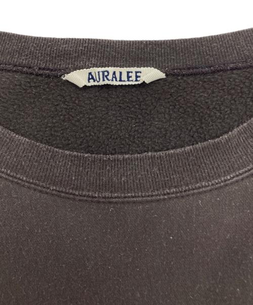 AURALEE（オーラリー）AURALEE (オーラリー) ELASTIC HIGH GAUGE SWEAT P/O ブラウン サイズ:3の古着・服飾アイテム