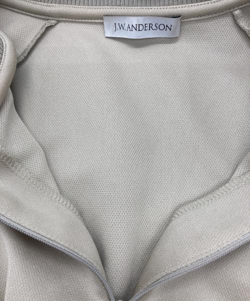 J.W.ANDERSON（ジェイダブリューアンダーソン）J.W.ANDERSON (ジェイダブリューアンダーソン) Track Suit Jersey Jacket ベージュ サイズ:UK40の古着・服飾アイテム