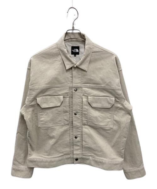 THE NORTH FACE（ザ ノース フェイス）THE NORTH FACE (ザ ノース フェイス) Valleywave Trucker Jacket ベージュ サイズ:Sの古着・服飾アイテム