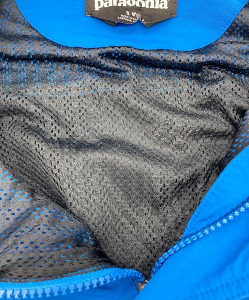 Patagonia（パタゴニア）Patagonia (パタゴニア) Isthmus Anorak ブルー×ブラック サイズ:Sの古着・服飾アイテム