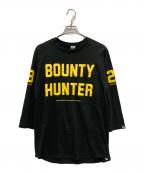 BOUNTY HUNTERバウンティハンター）の古着「RAGLAN TEE」｜ブラック