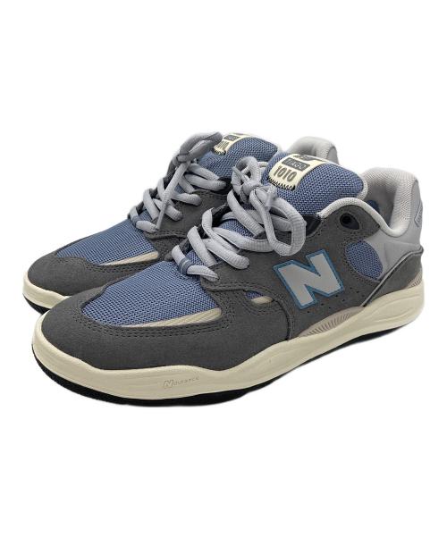 NEW BALANCE（ニューバランス）NEW BALANCE (ニューバランス) ローカットスニーカー ブルー×グレー サイズ:27cm 未使用品の古着・服飾アイテム