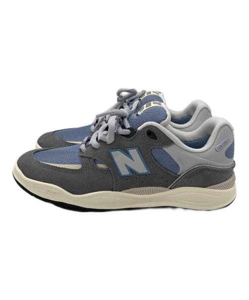 NEW BALANCE（ニューバランス）NEW BALANCE (ニューバランス) ローカットスニーカー ブルー×グレー サイズ:27cm 未使用品の古着・服飾アイテム
