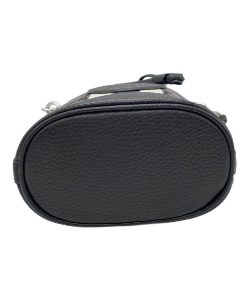 COACH（コーチ）COACH (コーチ) ミニデンプシーロゴパッチドローストリングバケットバッグ ブラックの古着・服飾アイテム