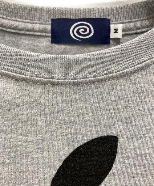 SOL soonerorlater（スーナーオアレイター）SOL soonerorlater (スーナーオアレイター) プリントTシャツ グレー サイズ:Mの古着・服飾アイテム