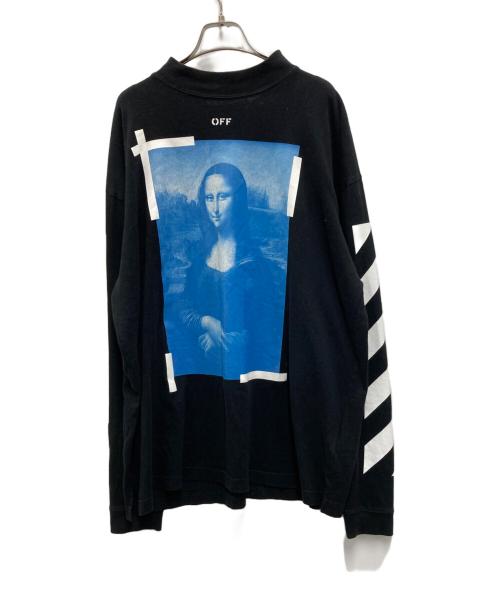OFFWHITE（オフホワイト）OFFWHITE (オフホワイト) Mona Lisa Arrow L/S TEE ブラック サイズ:Sの古着・服飾アイテム