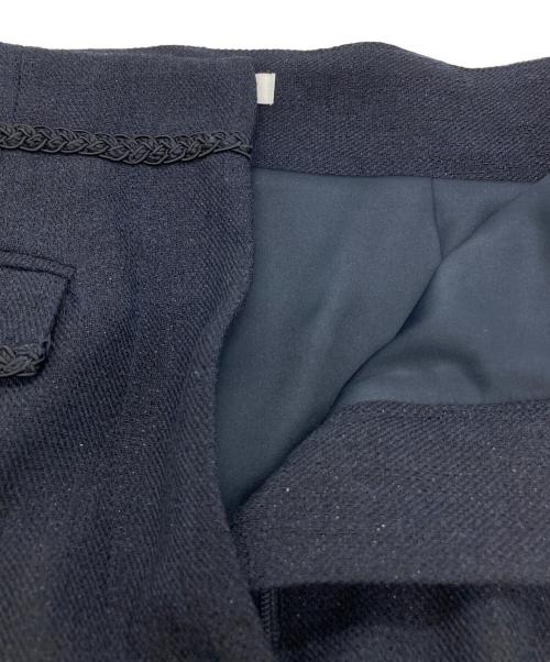 Snidel（スナイデル）Snidel (スナイデル) サマーツイードショートパンツ ブラックの古着・服飾アイテム