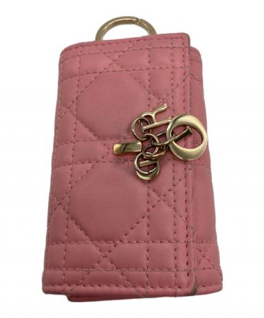 Dior キーケース　ピンク　大幅値下げ中 中古・古着通販】Christian Dior (クリスチャン ディオール) 4連キー