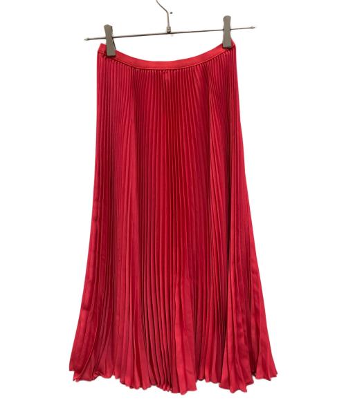 POLO RALPH LAUREN（ポロ・ラルフローレン）POLO RALPH LAUREN (ポロ・ラルフローレン) プリーツスカート レッド サイズ:XSの古着・服飾アイテム