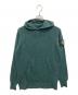 STONE ISLAND（ストーンアイランド）の古着「カシミヤ混ニットパーカー」｜グリーン