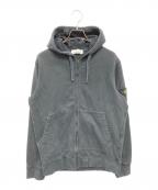 STONE ISLANDストーンアイランド）の古着「ジップアップパーカー」｜ブラック
