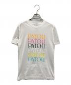 patouパトゥ）の古着「オーガニックコットン パトゥロゴ Tシャツ」｜ホワイト