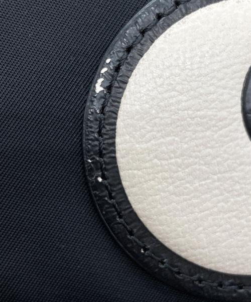 ANYA HINDMARCH（アニヤ・ハインドマーチ）ANYA HINDMARCH (アニヤハインドマーチ) Tote Eyes Nylon ブラックの古着・服飾アイテム