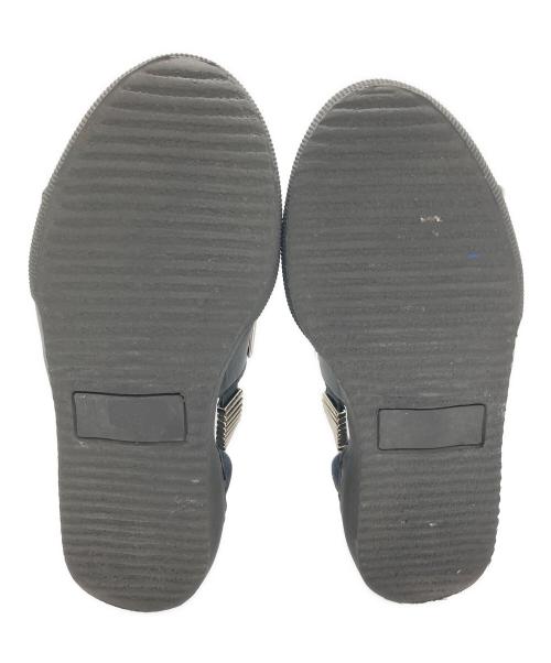 TOGA PULLA（トーガ プルラ）TOGA PULLA (トーガ プルラ) METAL SNEAKER SANDALS ブラック サイズ:36の古着・服飾アイテム
