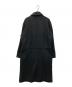 s'yte (サイト) T/W GABARDINE SOUTIEN COLLAR WAIST TIE AND WING LONG COAT ブラック サイズ:3：33000円