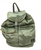 PORTERポーター）の古着「TANKER  RUCKSACK」｜オリーブ
