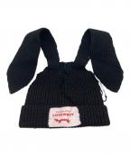 CHARLES JEFFREY LOVERBOYチャールズ ジェフリー ラバーボーイ）の古着「CHUNKY RABBIT BEANIE」