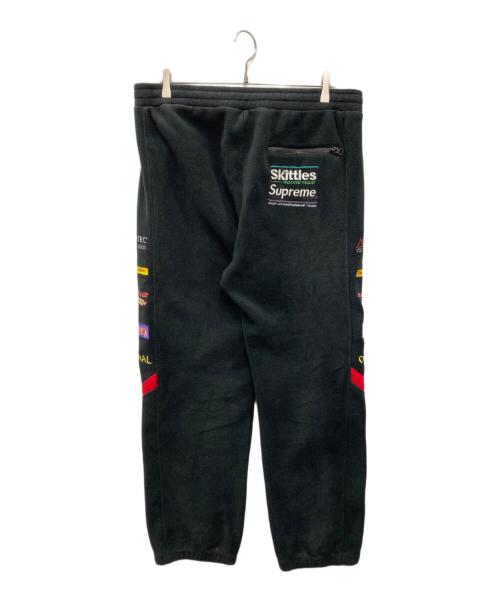 SUPREME（シュプリーム）Supreme (シュプリーム) SKITTLES (スキットルズ) POLARTEC Fleece Pant ブラック サイズ:Lの古着・服飾アイテム