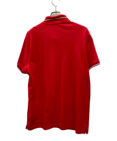 MONCLER（モンクレール）MONCLER (モンクレール) MAGLIA POLO MANICA CPRTA レッド サイズ:XLの古着・服飾アイテム
