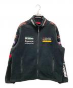 SUPREME×Skittlesシュプリーム×スキットルズ）の古着「Polartec Fleece Jacket」｜ブラック