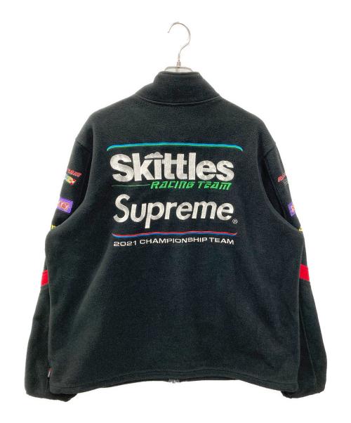 SUPREME（シュプリーム）SUPREME (シュプリーム) Skittles (スキットルズ) Polartec Fleece Jacket ブラック サイズ:XLの古着・服飾アイテム